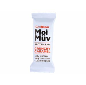 GymBeam Proteinová tyčinka MoiMüv křupavý karamel 60 g